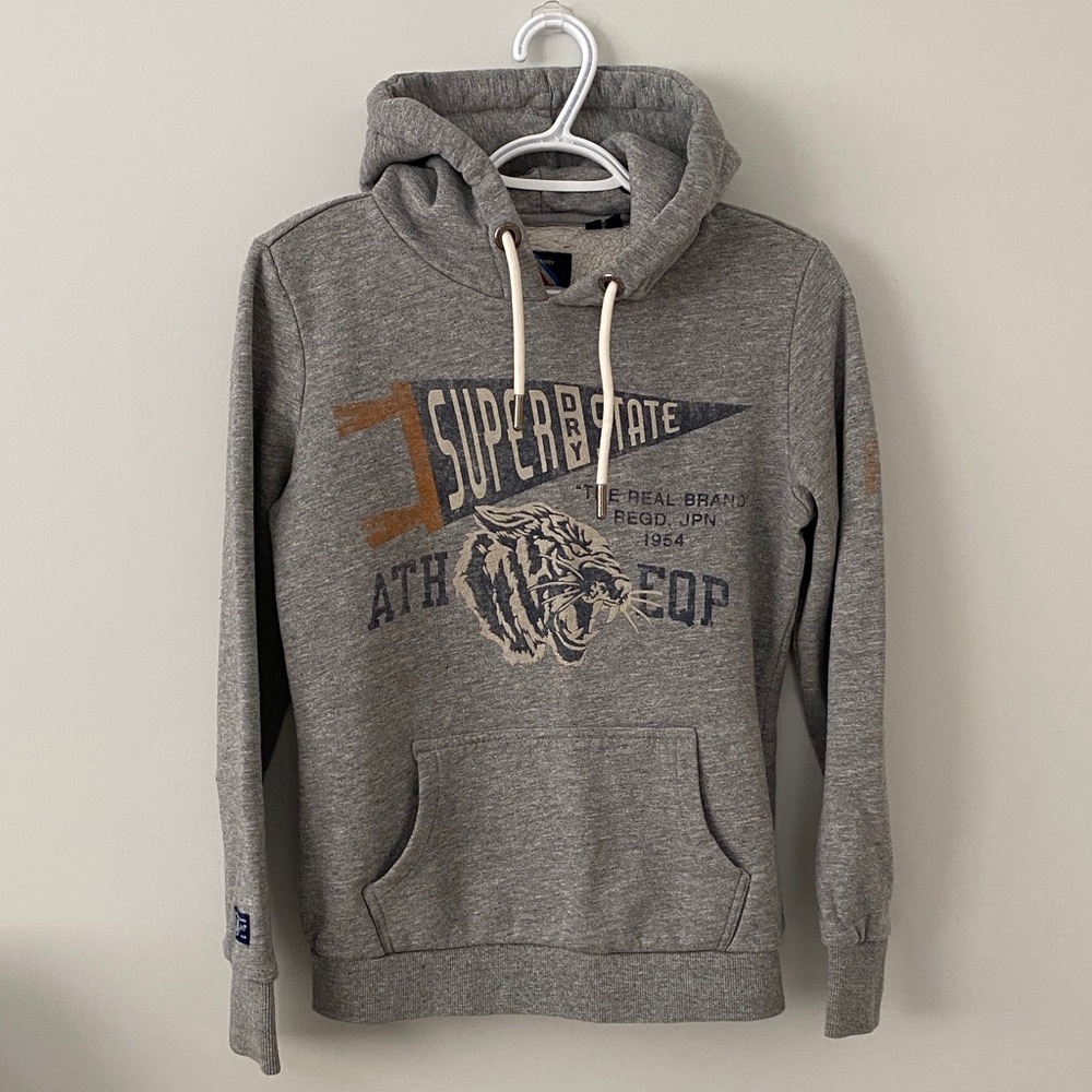Superdry Athletic Gray Hoodie